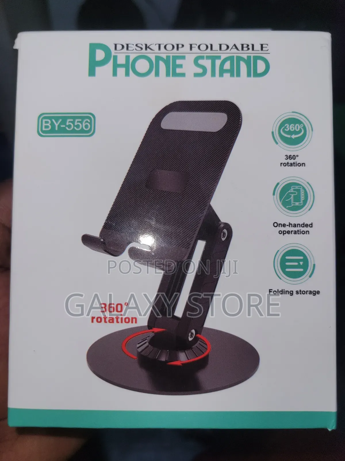 Phone Stand Foldable and Adjustable 360°Rotation