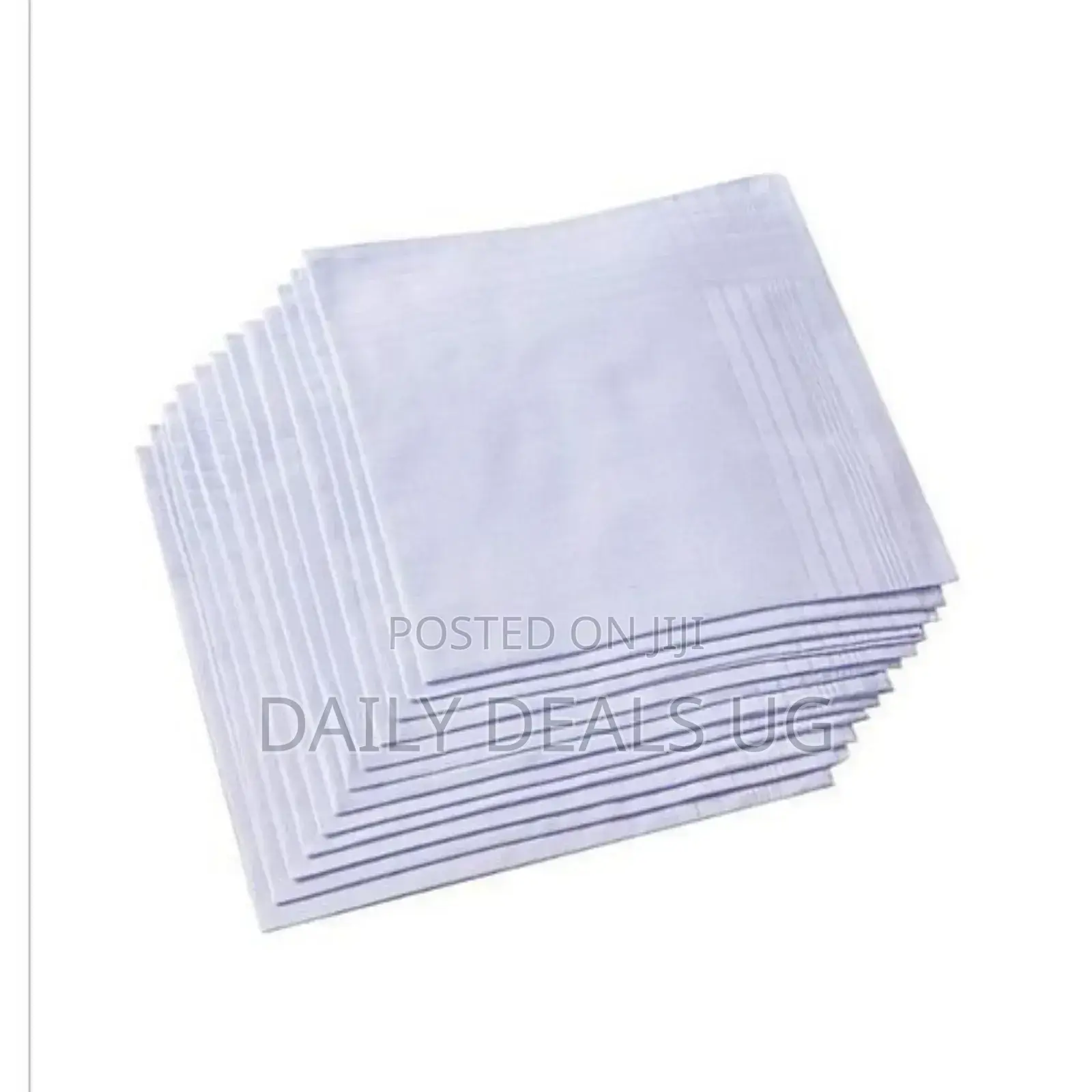 12 PCS Cotton Handkerchief
