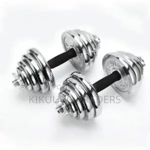 30kg Stainless Steel Adjustable Dumbells