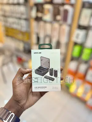 Green Lion 2in1 Digital Display Microphone (Vloggers)