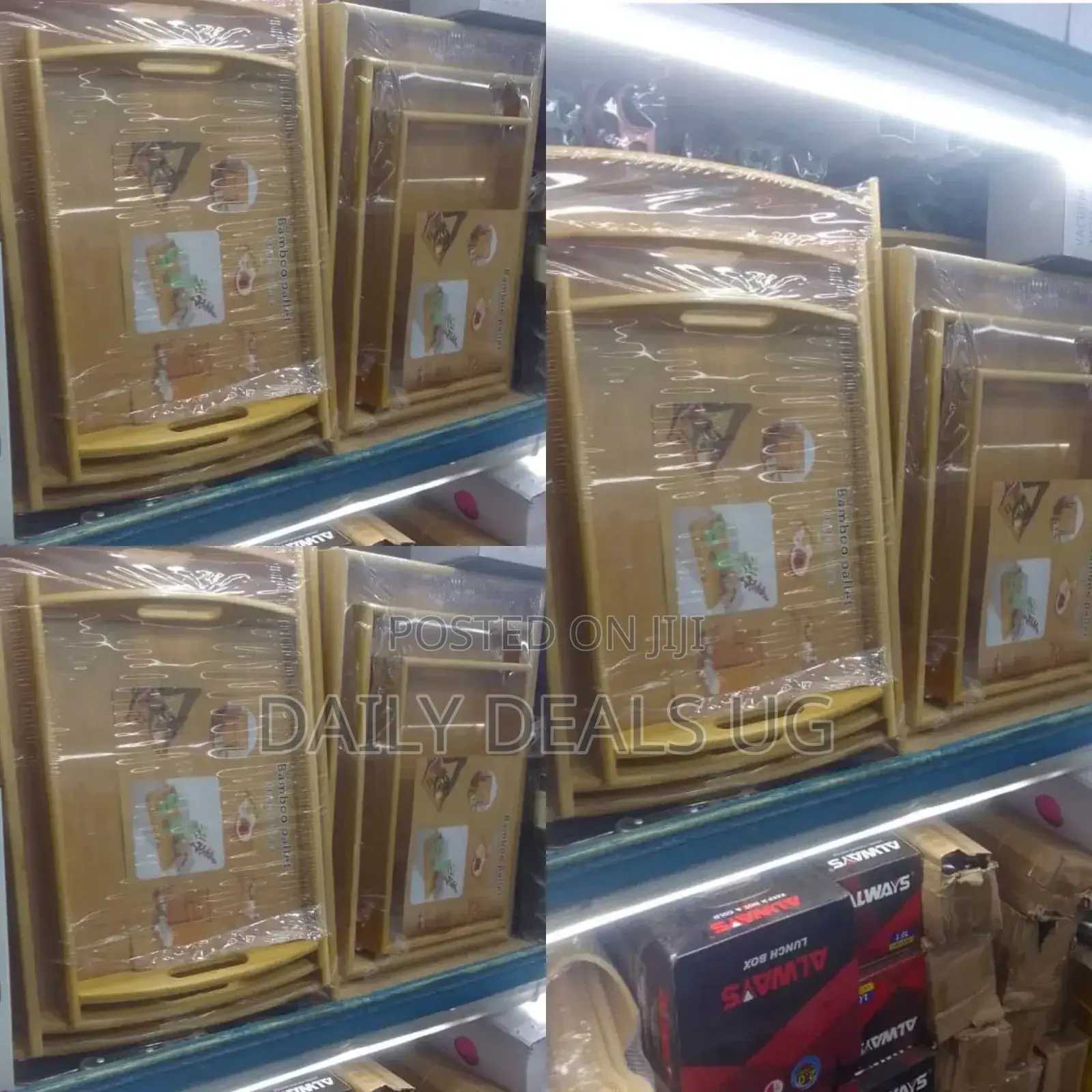 Brand Portable Wooden Tray