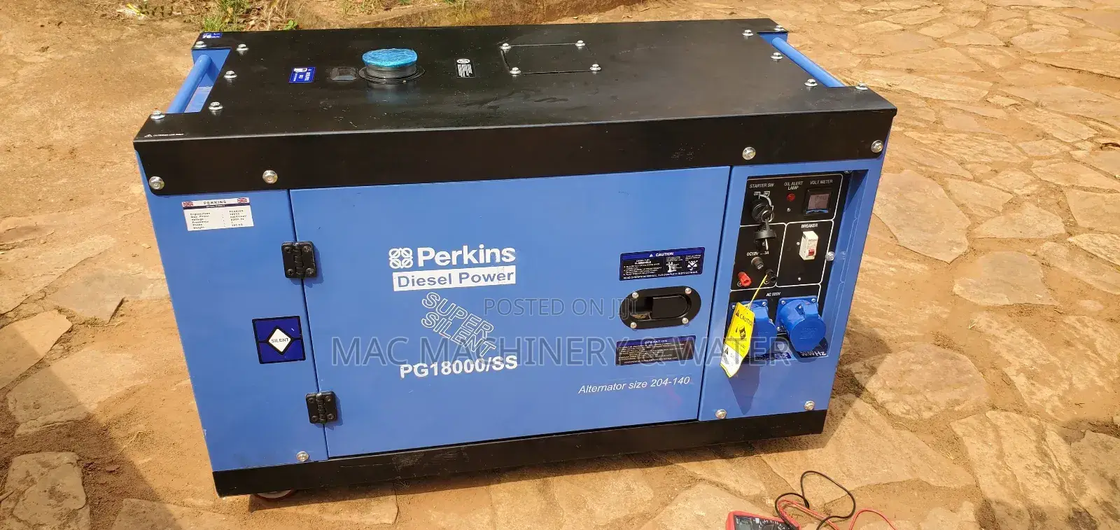 Perkins Diesel Generator 10kva An192f
