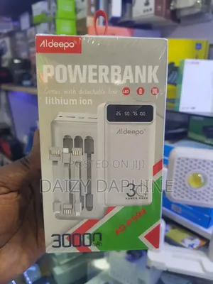 30000mah Fast Charge Power Bank/ Aldeepo Super Fast Power