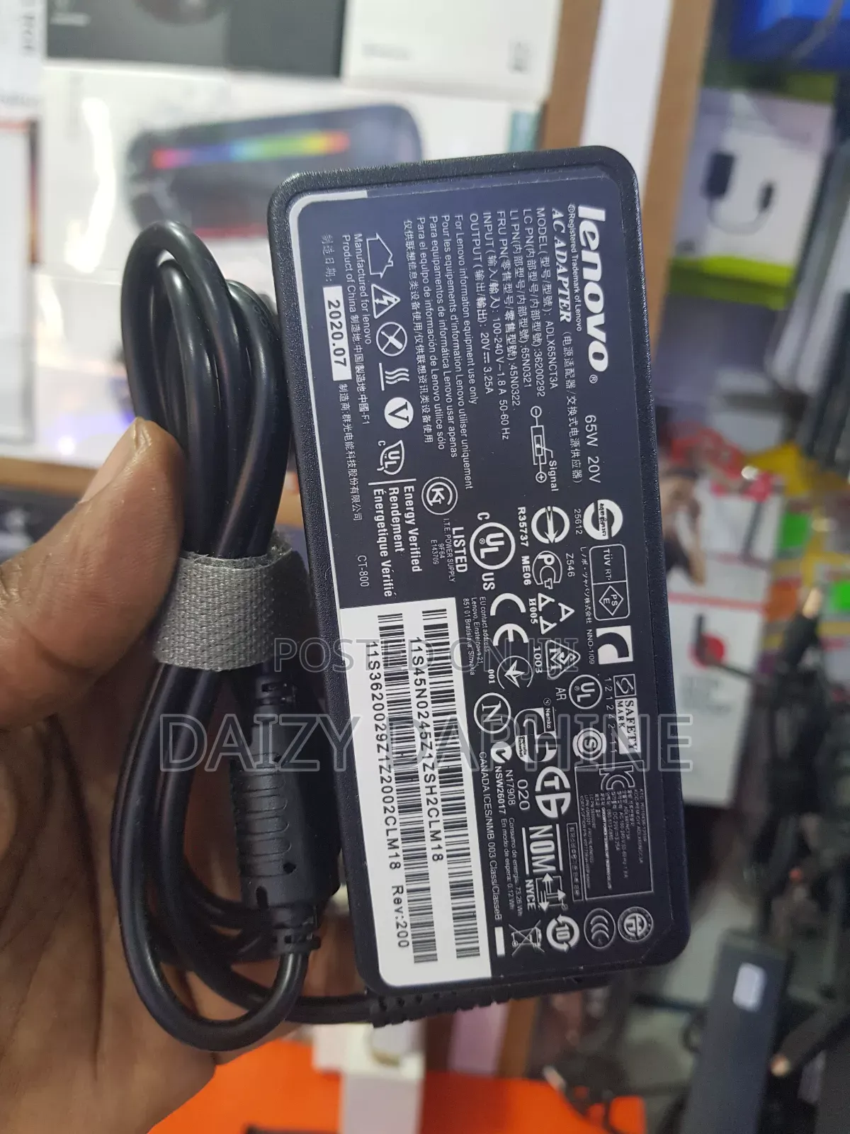 Lenovo Round Pin Charger/ Laptop Charger Lenovo