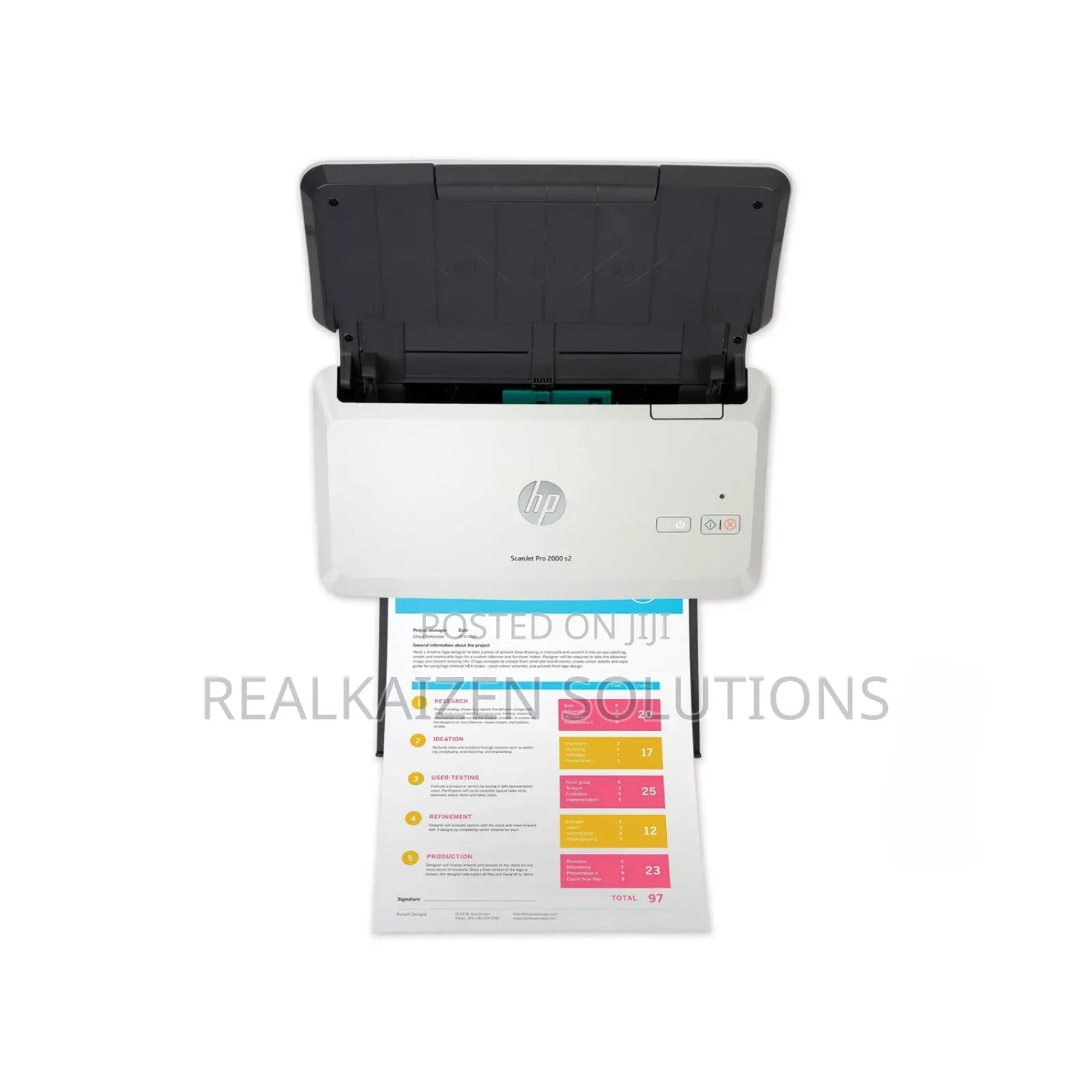 HP Scanjet Pro 2000 S2 A4 Sheet-Feed Scanner