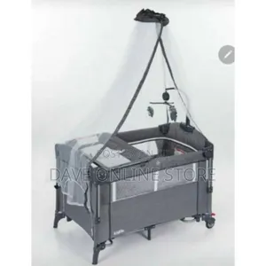 Foldable 4 in 1 Convertible Toddler Iron Playpen Travel Cot
