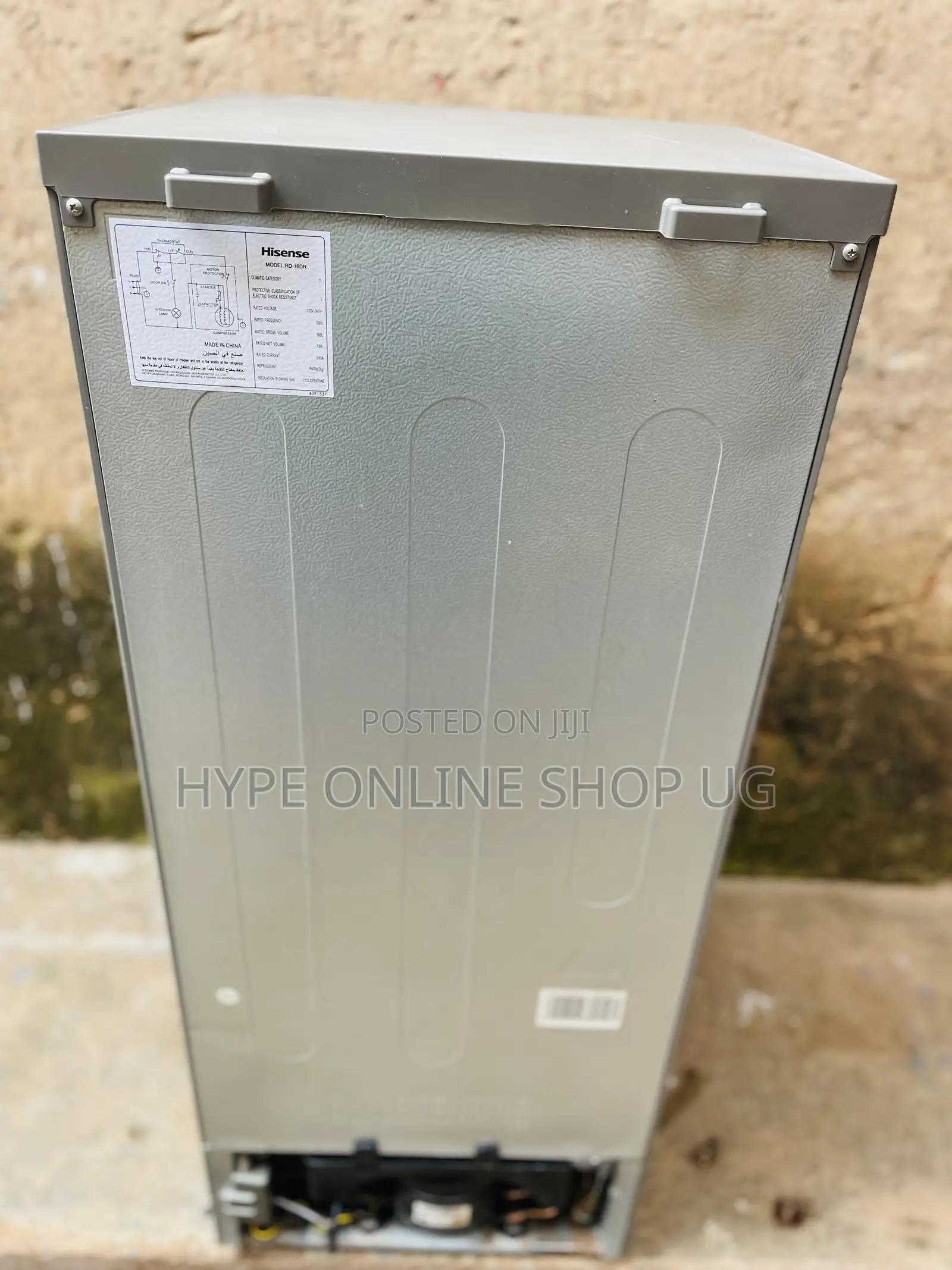 Low Power Consumption 160L Hisense Fridge