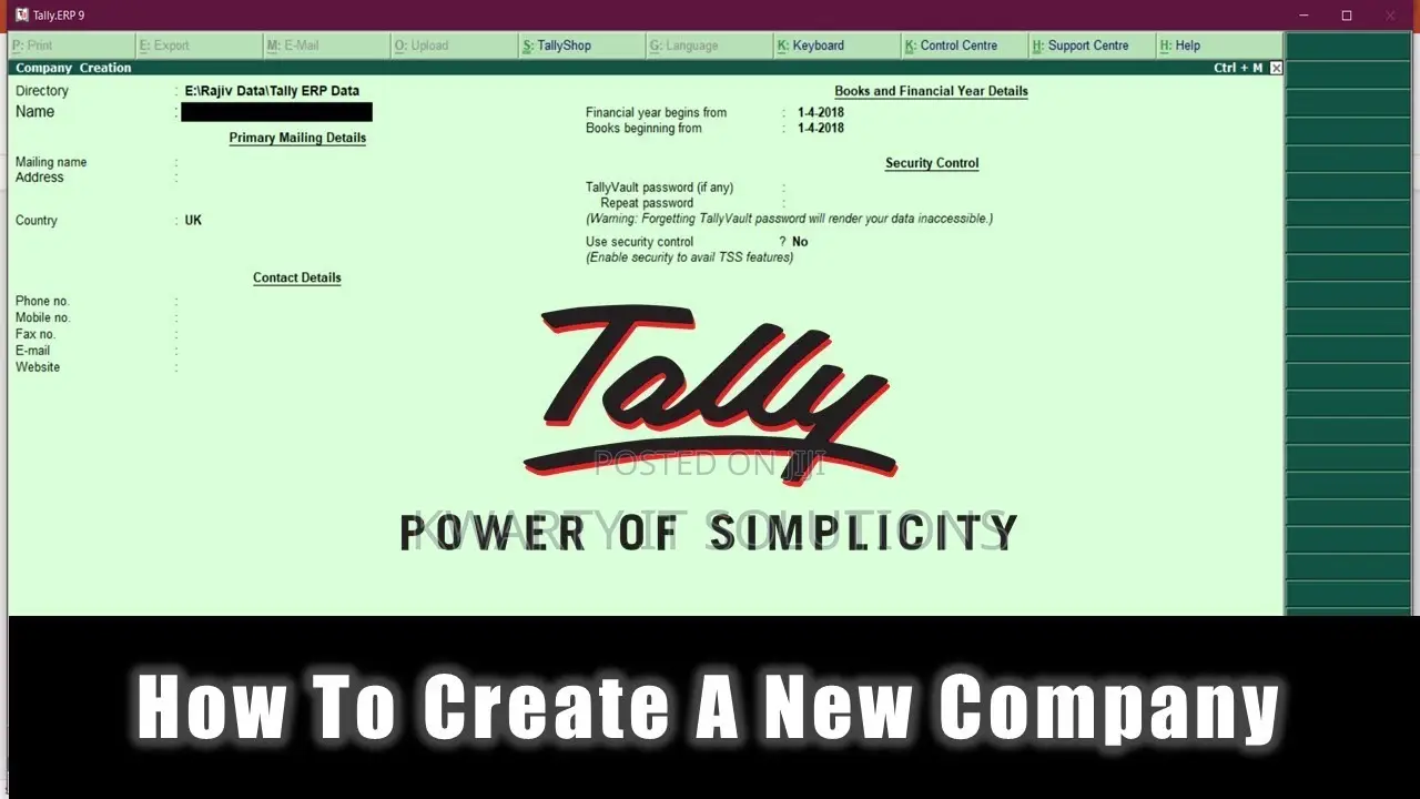 Tally Erp 9