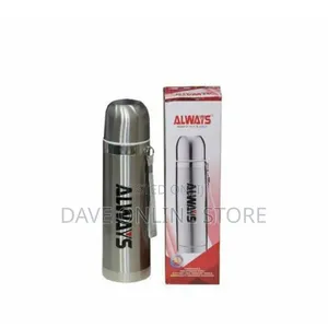 Always Hot Cold Unbreakable Stainless Steel Flask 0.5L