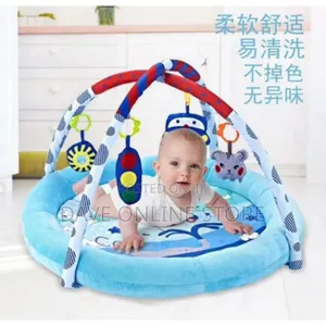 Baby Play Gym Multisensory Activity Toy Large Playmat Forest