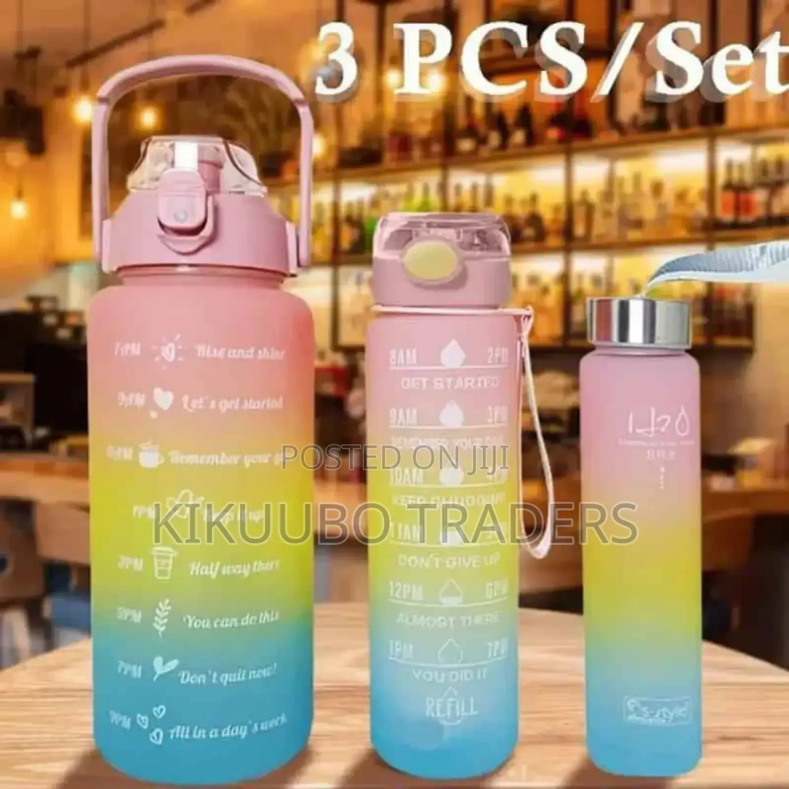 Travel Water Bottle Set