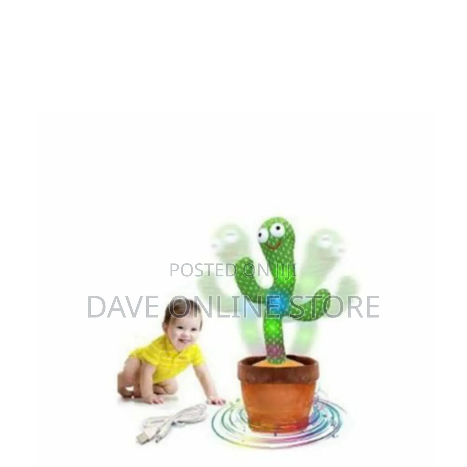 Kids Dancing/Talking Toy Cactus