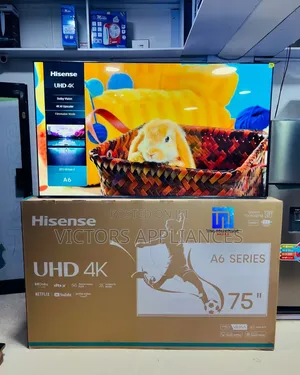 Hisense 75inches UHD SMART TV Model 2024