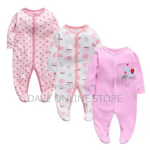 3pcs Baby Overalls Pack - Colors May Vary