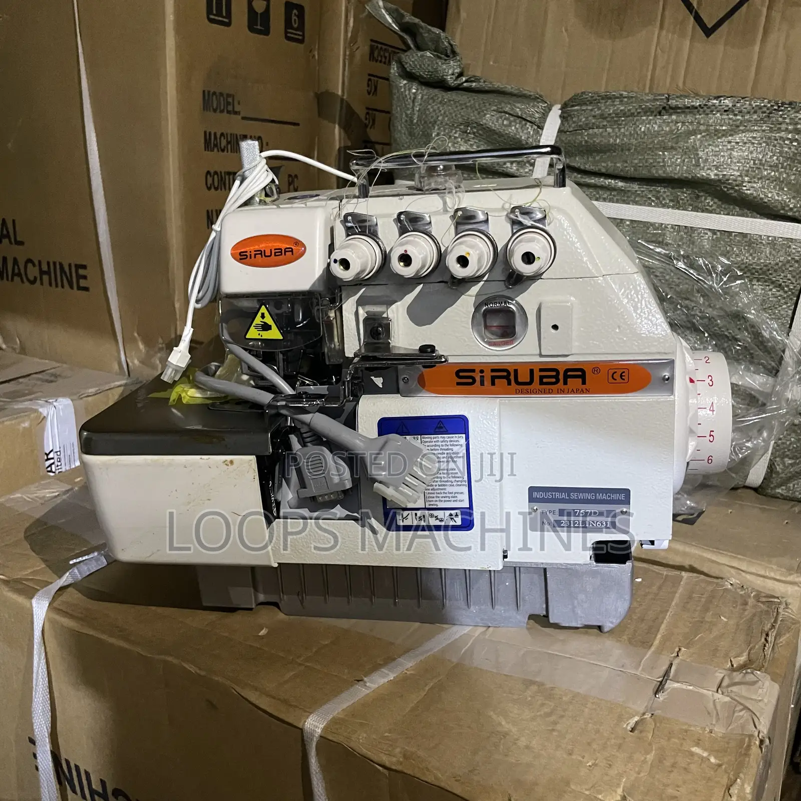 New Direct-Drive Overlock Sewing Machine
