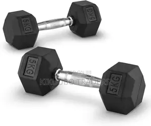 Gym 5kg Pair Dumbell Set
