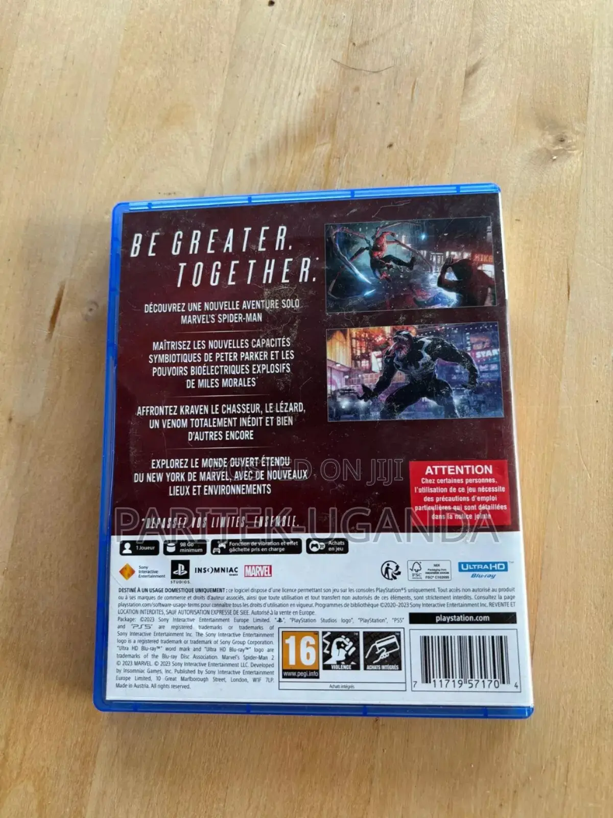 Marvel Spider-Man 2 PS5