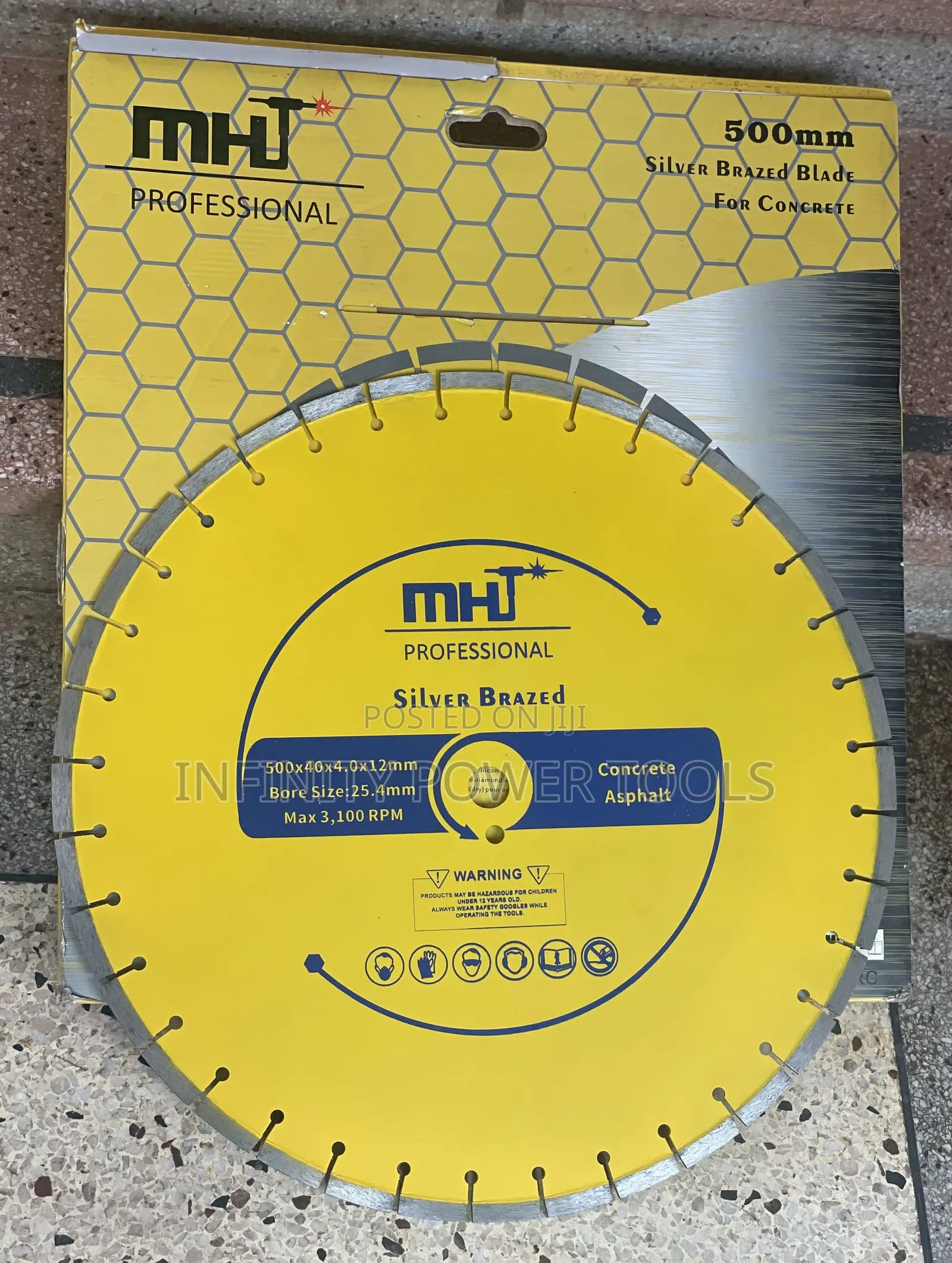 Silver Brazed Blade 500mm