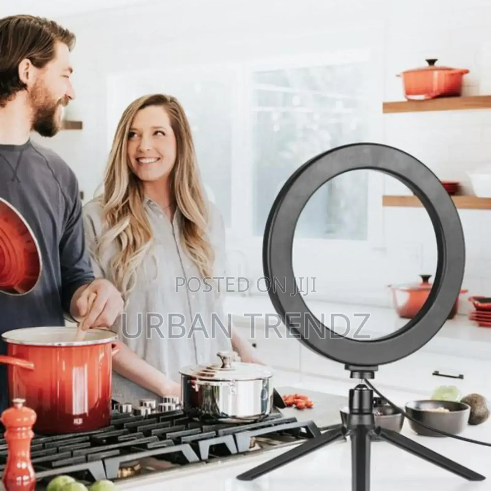 10 Inch Ring Light With Tripod Base