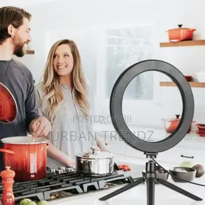 10 Inch Ring Light With Tripod Base