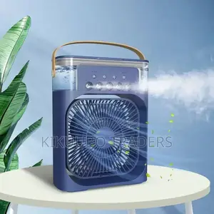 USB Mini Air Cooler Fan With Humidifier