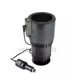 Heating and Cooling Automobile Car Cup Holder,Black.