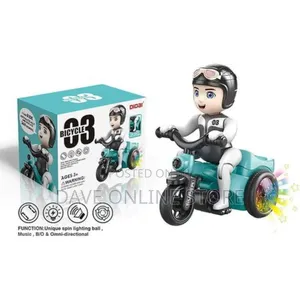 Fun Me Electric Tricycle Boy Electronic Toy Light ,Music
