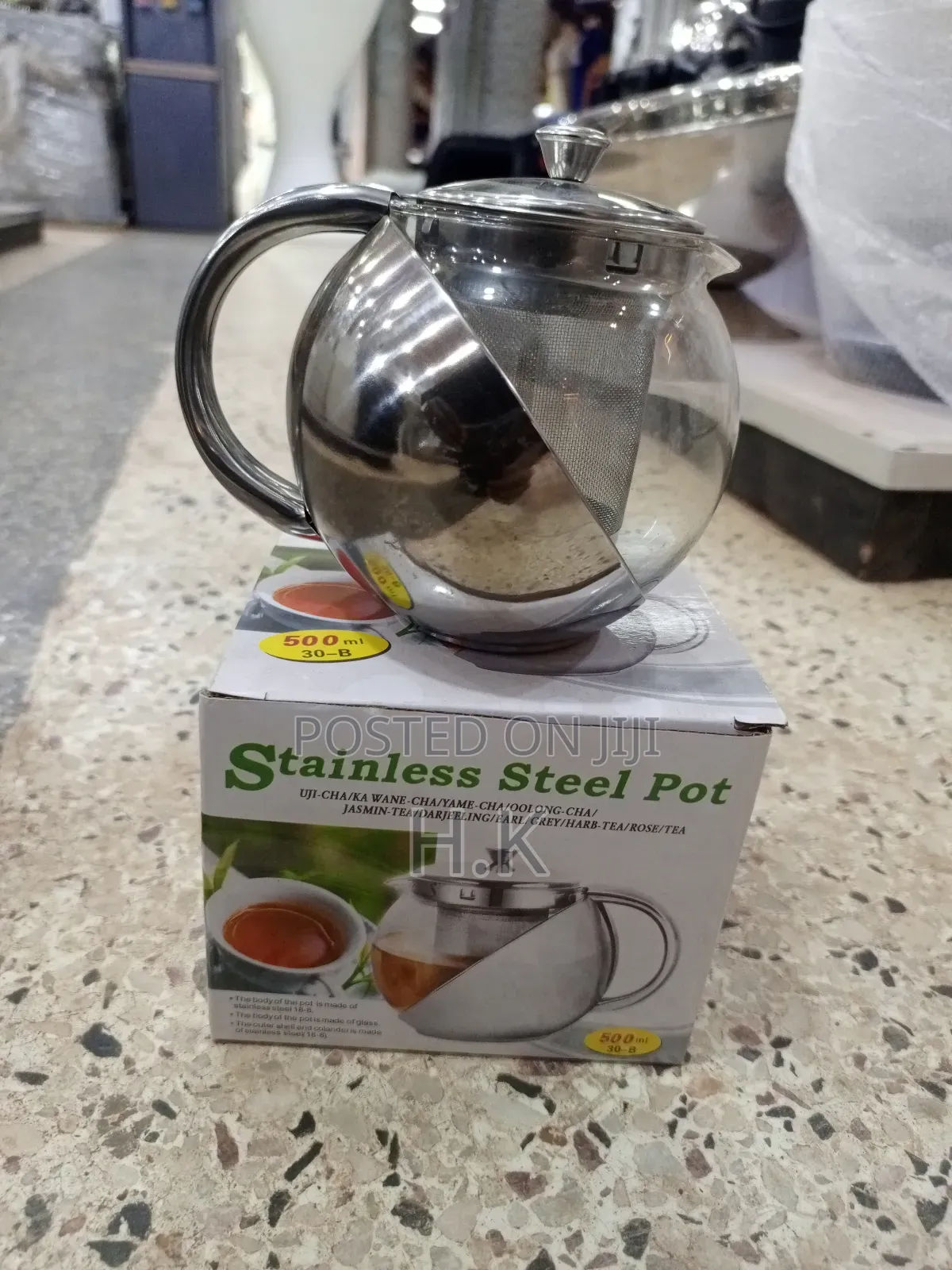 Stainless Steel Pot (500ml)