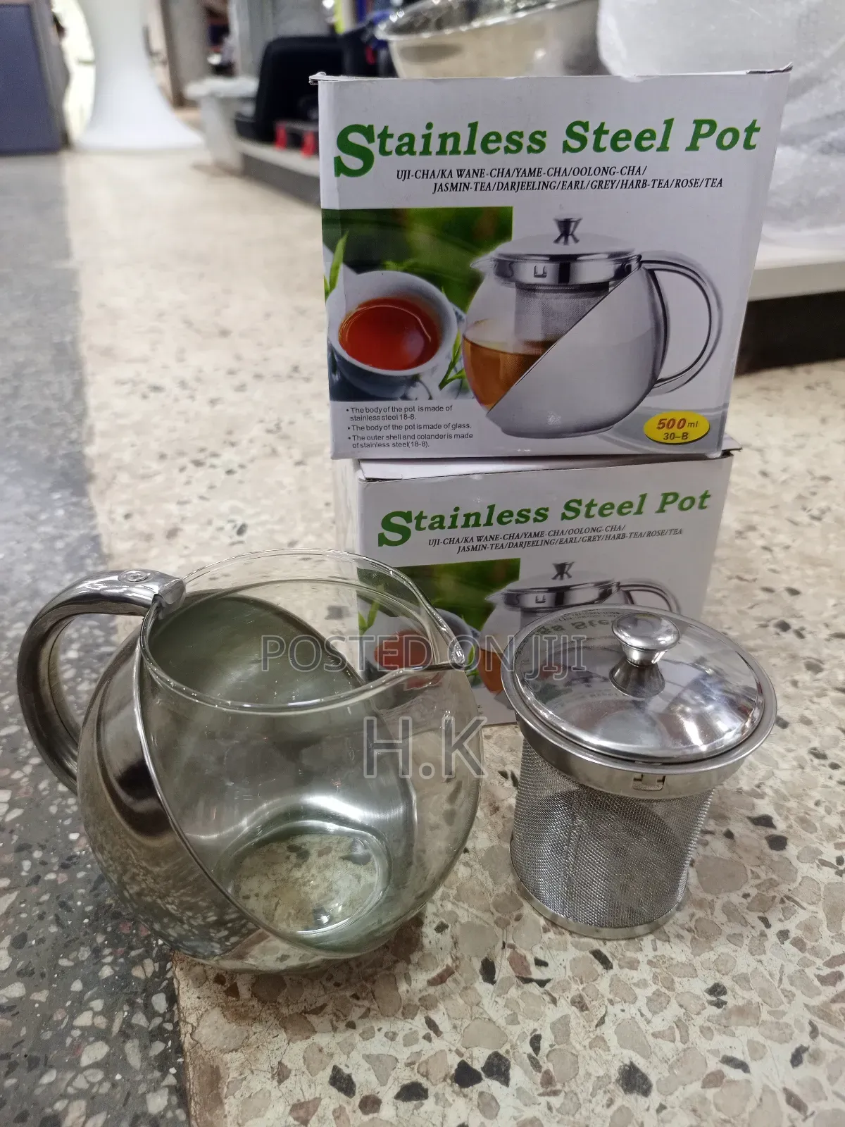 Stainless Steel Pot (500ml)