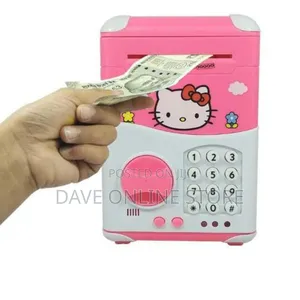 ATM Kids Piggy Savings Bank With Electronic Lock Piggy Bank