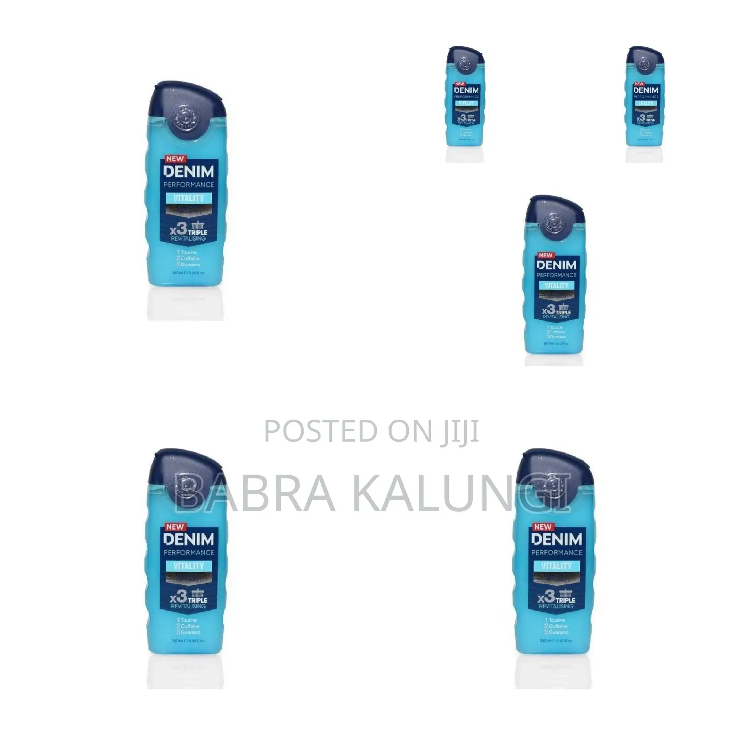 Denim Performance Men's Body Face Wash