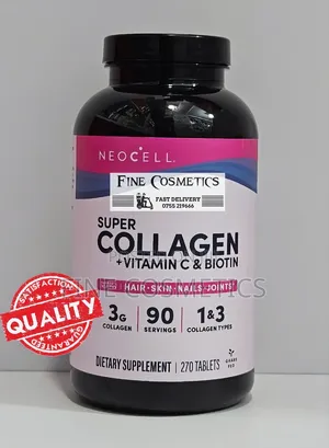 ORIGINAL Neocell Super Collagen Biotin Vitamin C Tablet |270