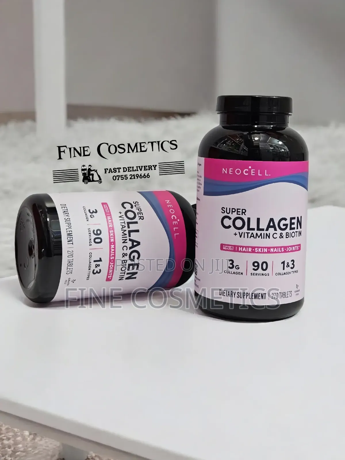 ORIGINAL Neocell Super Collagen Biotin Vitamin C Tablet |270