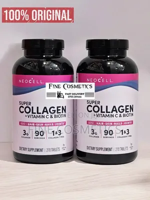 ORIGINAL Neocell Super Collagen Biotin Vitamin C Tablet |270