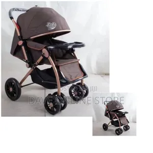 Foldable Travel Baby Stroller-Multicolour