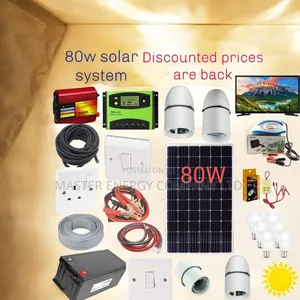 80w Solar System Full Kit MDBNK