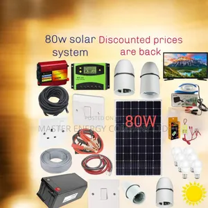 80w Solar System Full Kit SHDHH