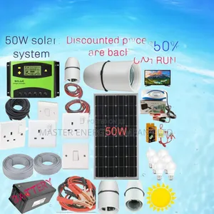 50w Solar System Full Kit SBXBV