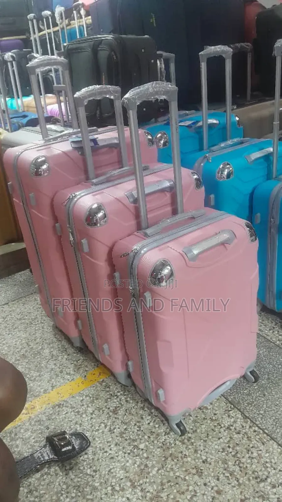 Executive Plastic Suit Case Full Set