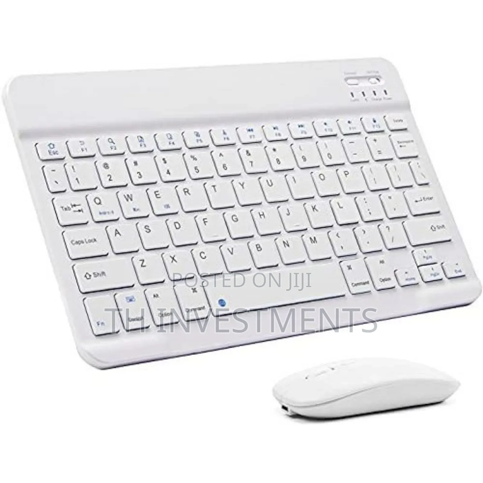 Wireless Bluetooth Keyboard and Mouse Set Rechargeable