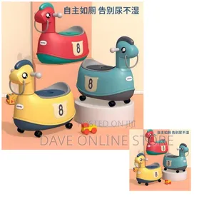 Baby Children's Potty With Wheels