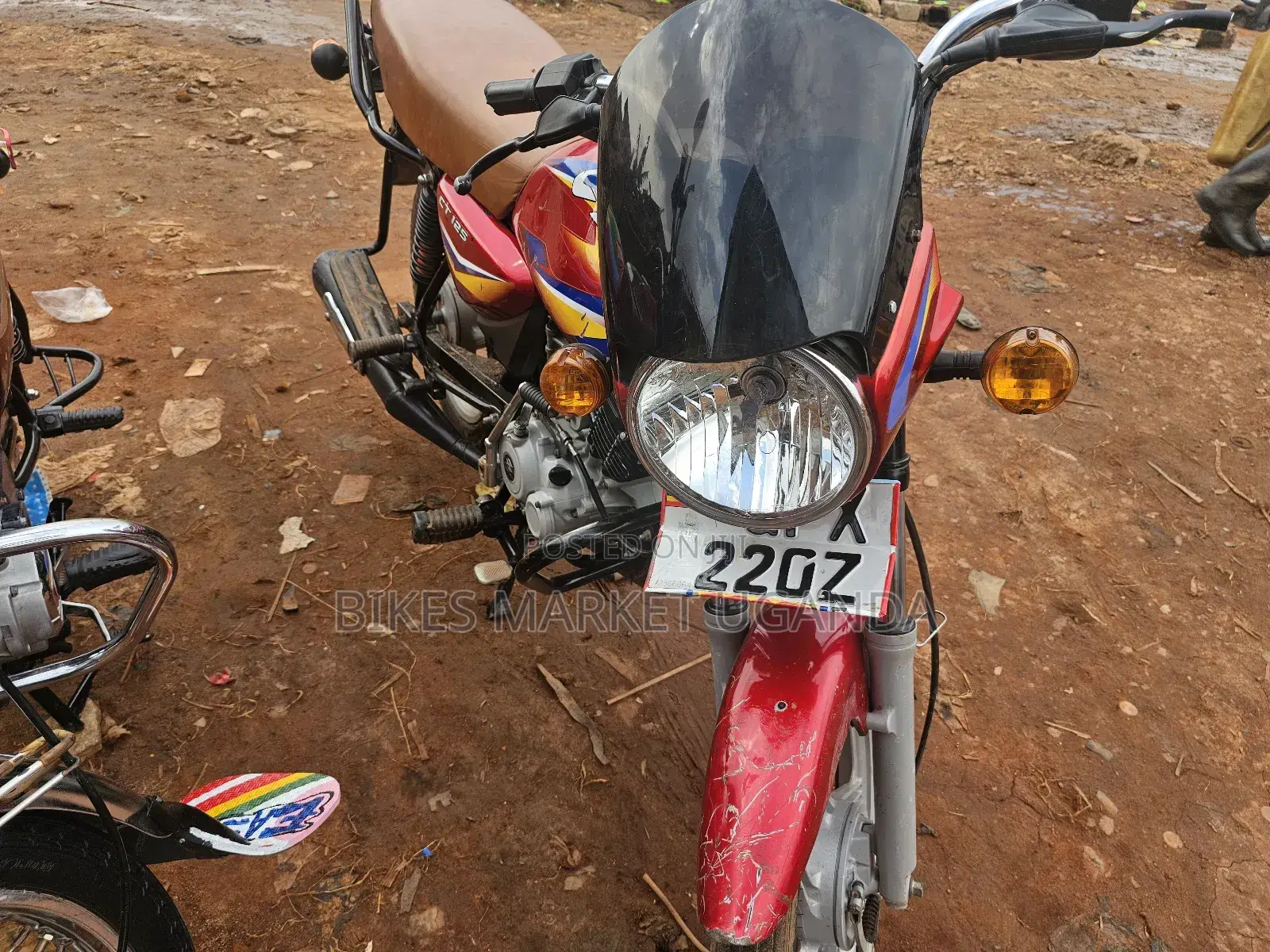 Bajaj CT 110X 2023 Red