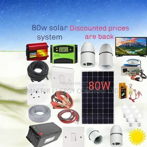 80w Solar System Full Kit German Anshn