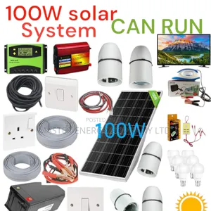 100w Solar System Full Kit German Dkfn,Nb