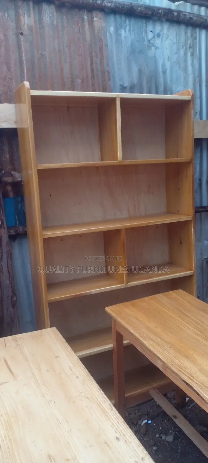 Book Shelves in Natural Colour