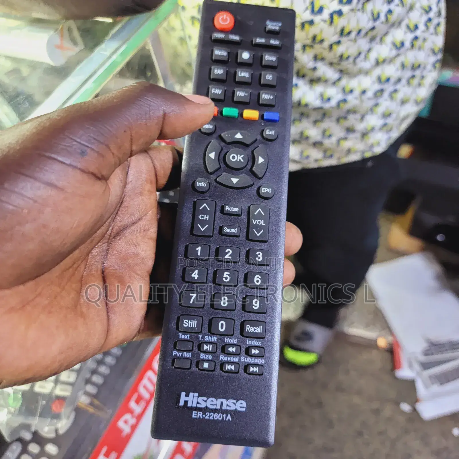 Hisense Digital Tv Framed Remote