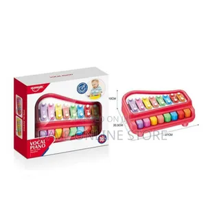 2 in 1 Baby Piano Xylophone With 8 Keyboard Instrument Toys