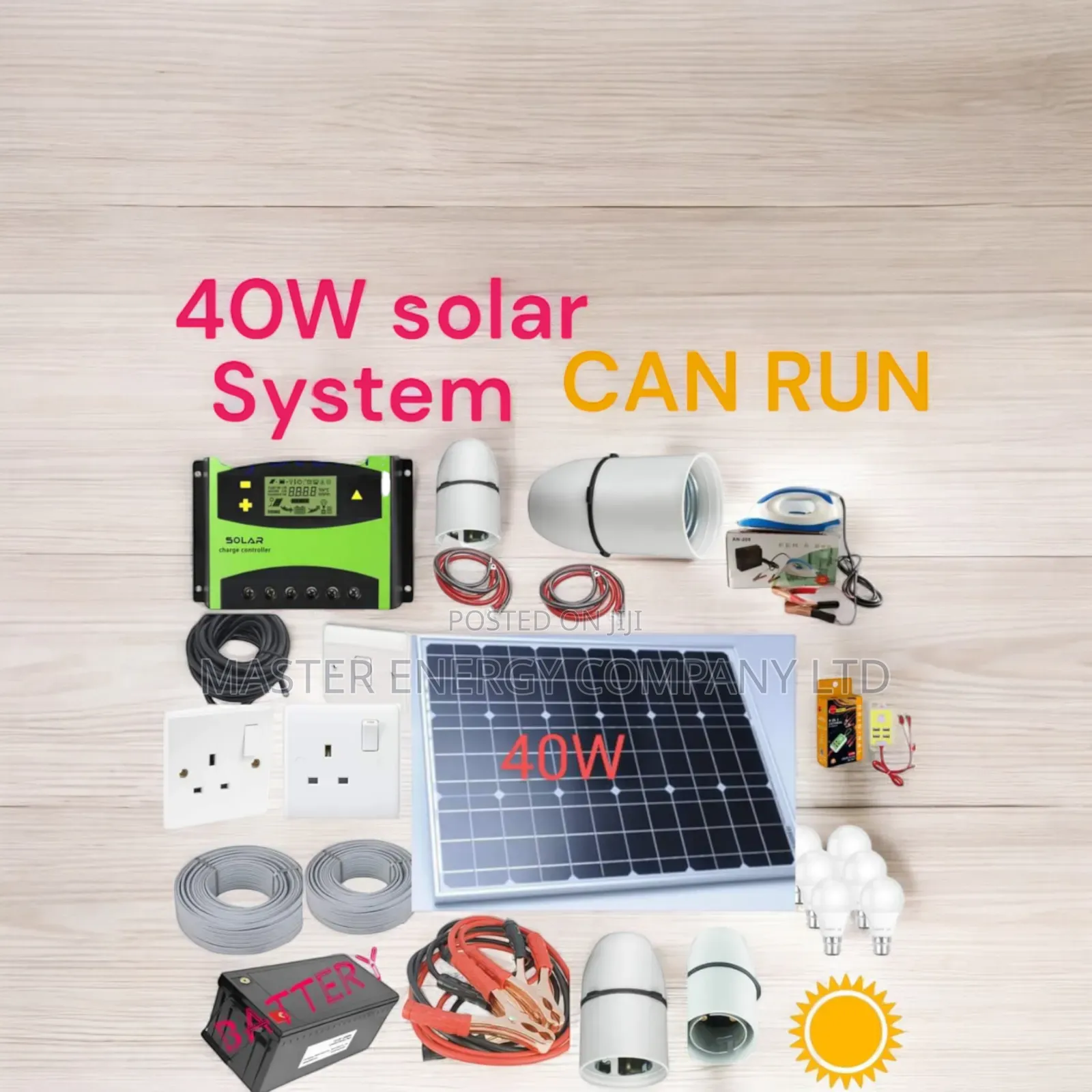 40w Solar System Full Kit German SVDV
