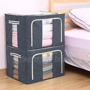 Set of 3 Foldable Clothes Storage Boxes