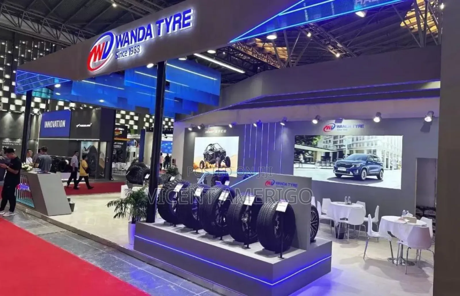 New Tyres in Different Types